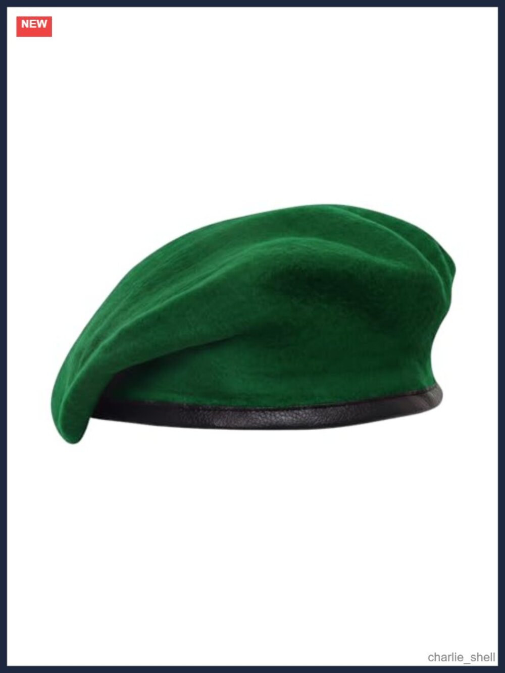 Wool Nylon Military Beret Adjustable Breathable Vintage Hat